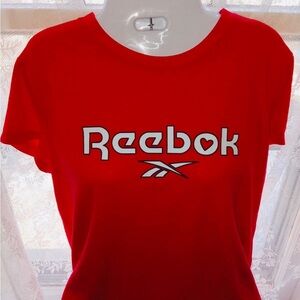 Reebok Women's Red T-Shirt S New!